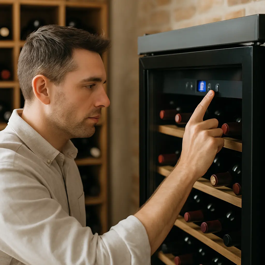 Comment régler la température d’une cave à vin